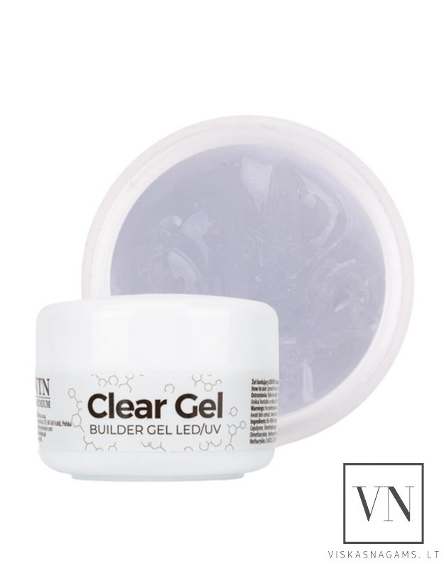 NTN CLEAR GEL vienfazis UV/LED gelis, 30g
