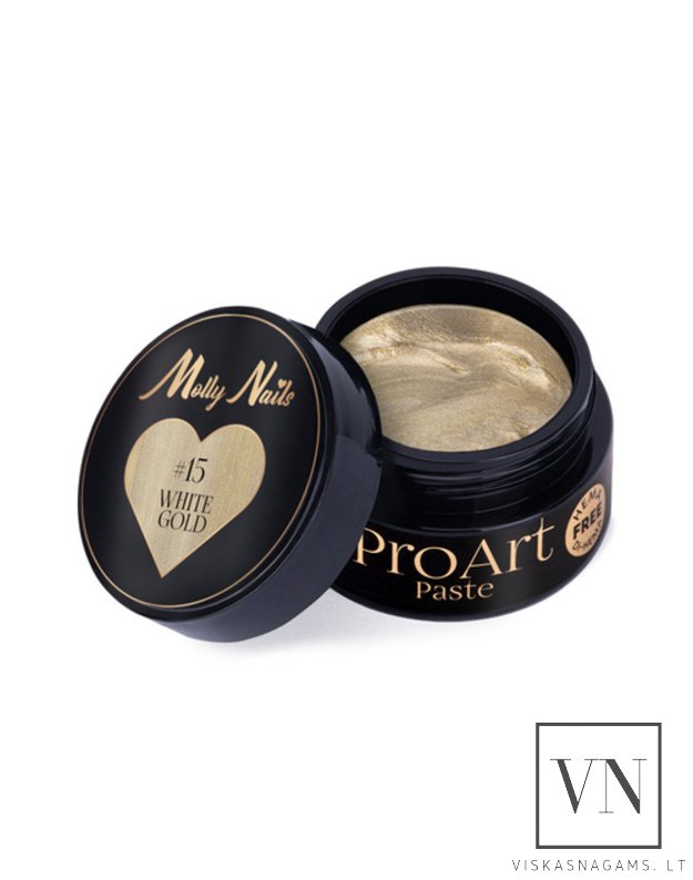 PROART dekoravimo pasta  WHITE GOLD, Nr.15 3