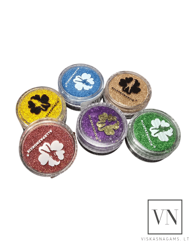 DOVANA - CLASSIC GLITTER blizgučių rinkinys