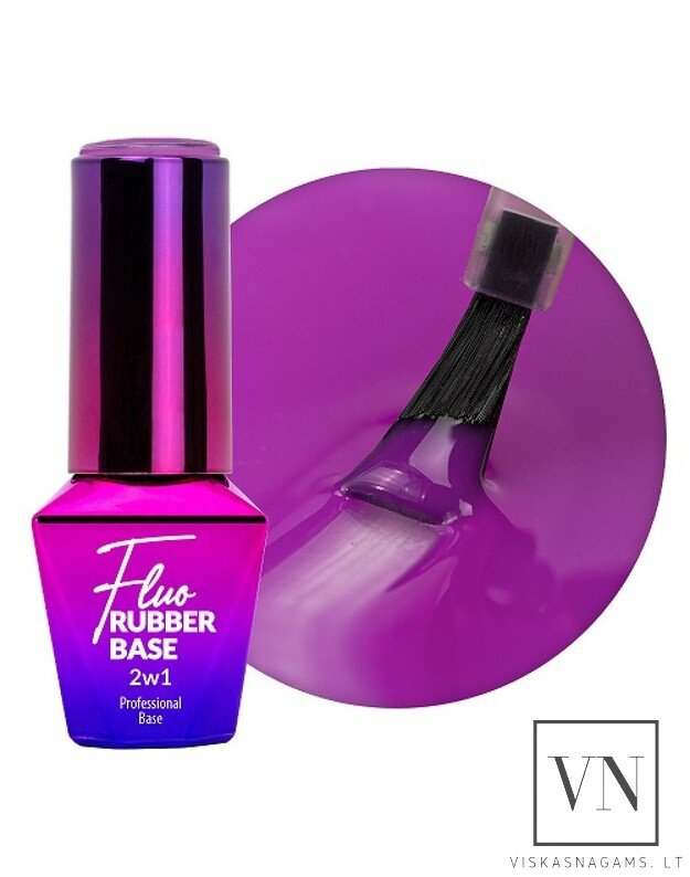 DOVANA - MOLLY LAC FLUO neoninė kaučiukinė bazė, 10g