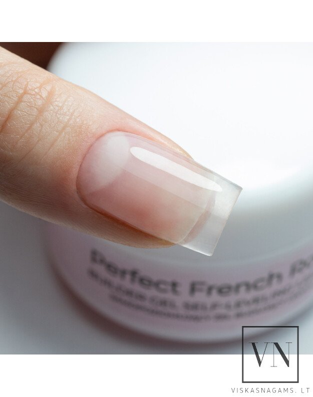 NTN PERFECT FRENCH savaime išsilyginantis gelis ROSE, 30g