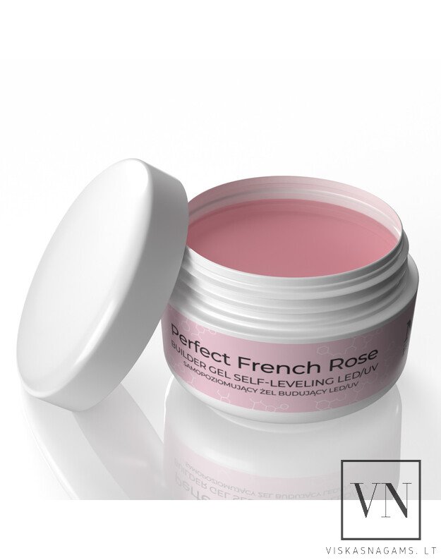 NTN PERFECT FRENCH savaime išsilyginantis gelis ROSE, 30g