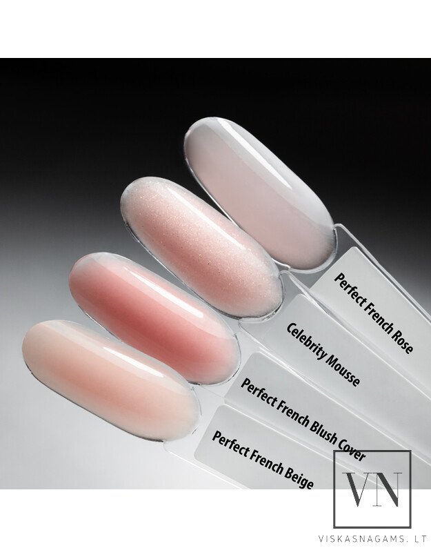 NTN PERFECT FRENCH savaime išsilyginantis gelis ROSE, 30g