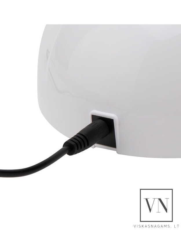 Nagų lempa LED/UV ALLELAC 1s su veidrodiniu dugnu, 48W 