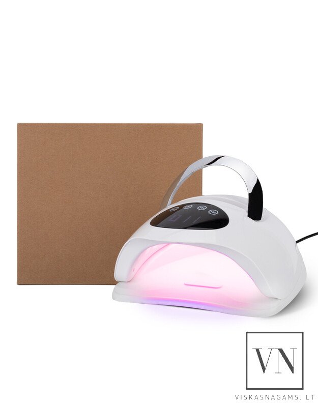 Nagų lempa LED/UV X17 MAX, 258W ir freza nagams DM202, 65W