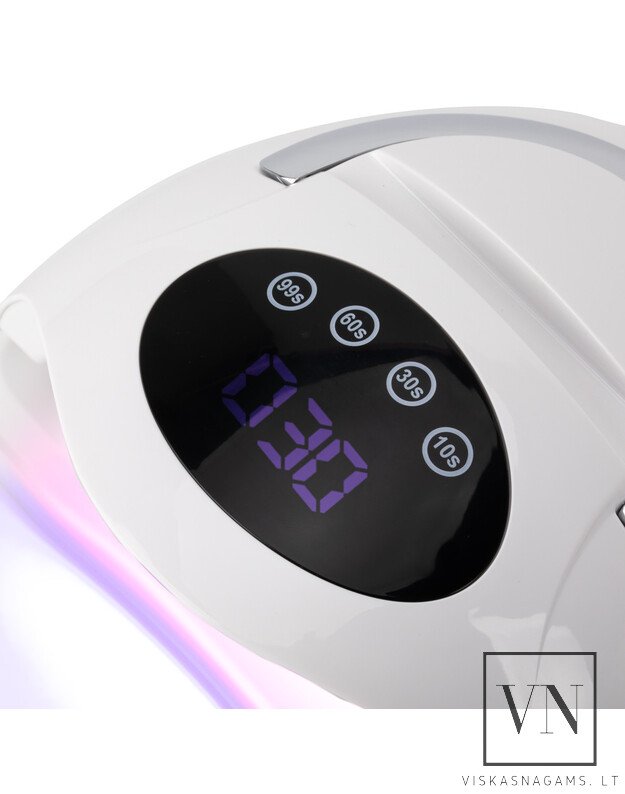 Nagų lempa LED/UV X17 MAX, 258W ir freza nagams DM202, 65W