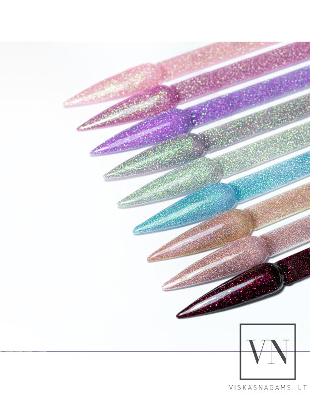 MOLLY NAILS šviesą atspindintis gelinis lakas, Nr.684 2