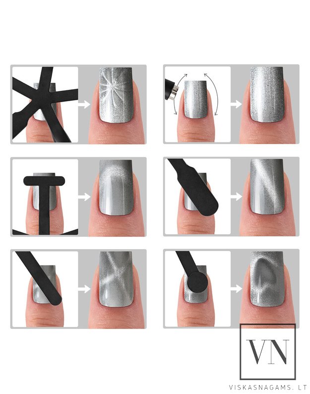 MOLLY NAILS CAT EYE magnetinis gelinis lakas, Nr.273 3