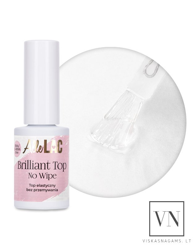 ALLELAC BRILLIANT TOP  ypač blizgus, nelipnus viršutinis sluoksnis, 7g
