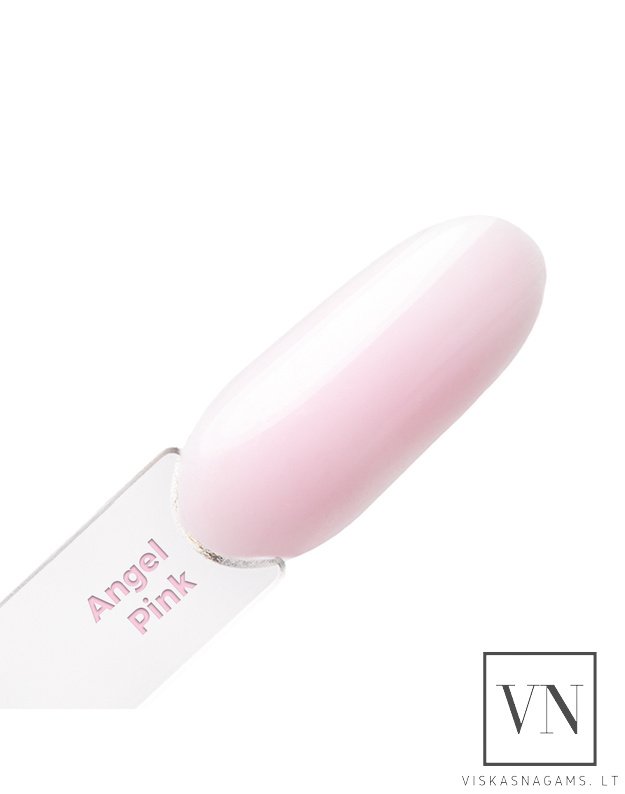 MOLLY NAILS BUILDER ANGEL PINK savaime išsilyginantis gelis, 15g 1