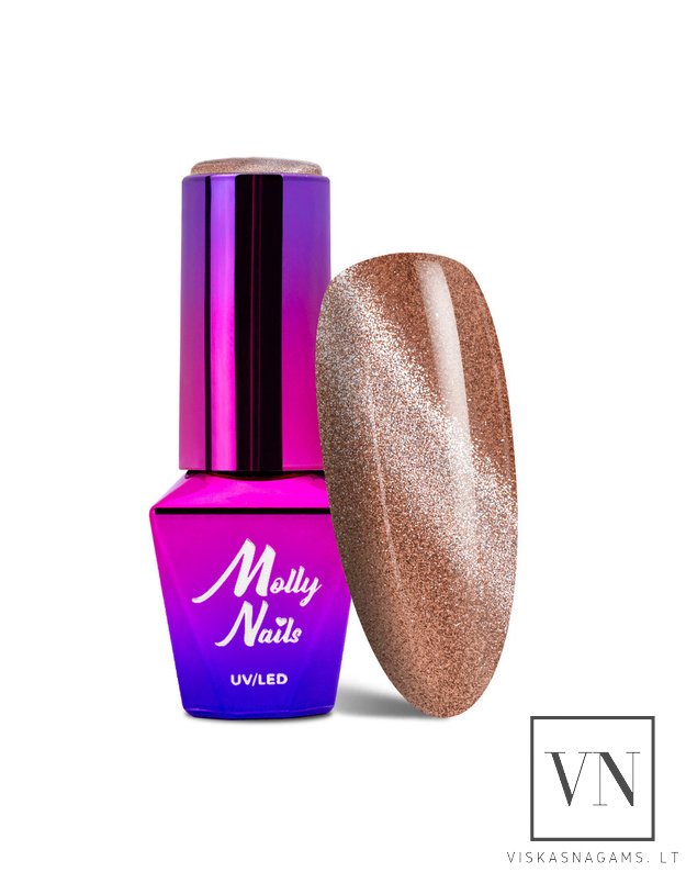MOLLY NAILS CAT EYE magnetinis gelinis lakas, Nr.445
