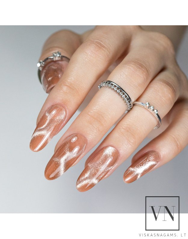 MOLLY NAILS CAT EYE magnetinis gelinis lakas, Nr.445 2