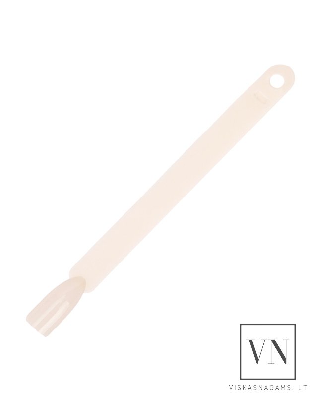 Kvadrato formos natūralios spalvos tipsų vėduoklė, 50vnt. (12cm)