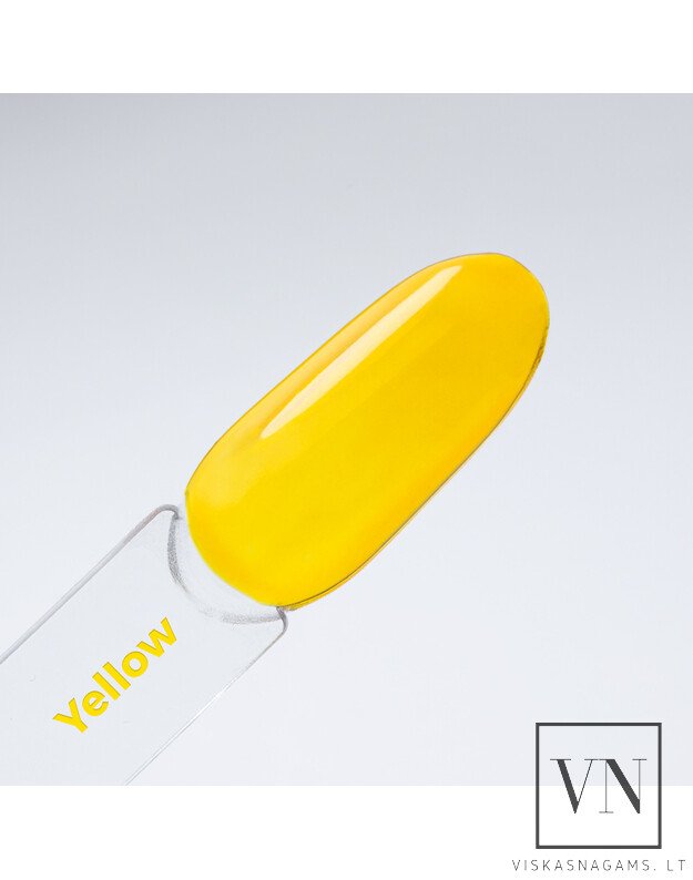 MOLLY LAC CRYSTAL GLASS YELLOW vitražinis viršutinis sluoksnis, 10g