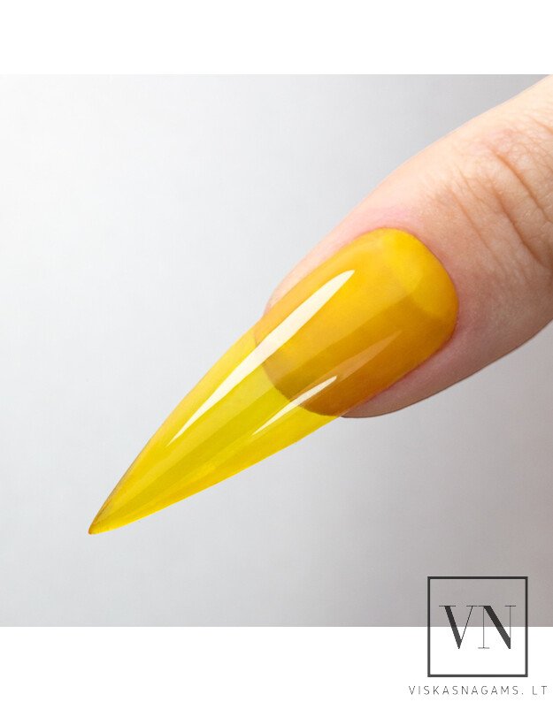 MOLLY LAC CRYSTAL GLASS YELLOW vitražinis viršutinis sluoksnis, 10g