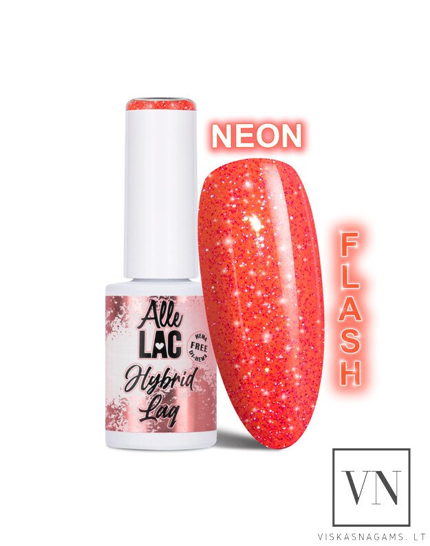 ALLELAC gelinis lakas FLASH ORANGE