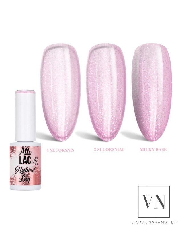 ALLELAC gelinis lakas BLUSH GLITTER
