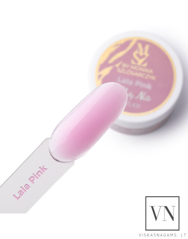 MOLLY NAILS BY MONIKA LALA PINK tiksotropinis gelis, 15g 2