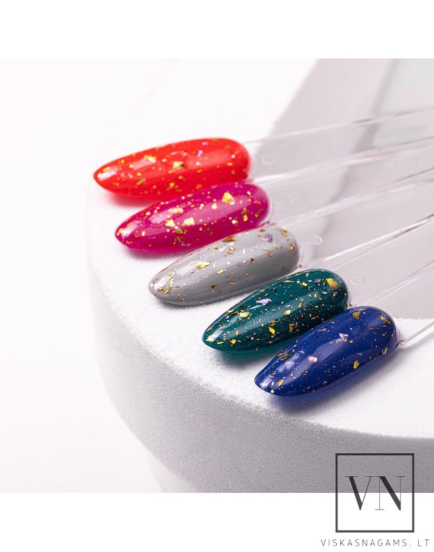 ALLELAC TOP VUITTONLAC GOLD  viršutinis sluoksnis su blizgučiu, 5g 4