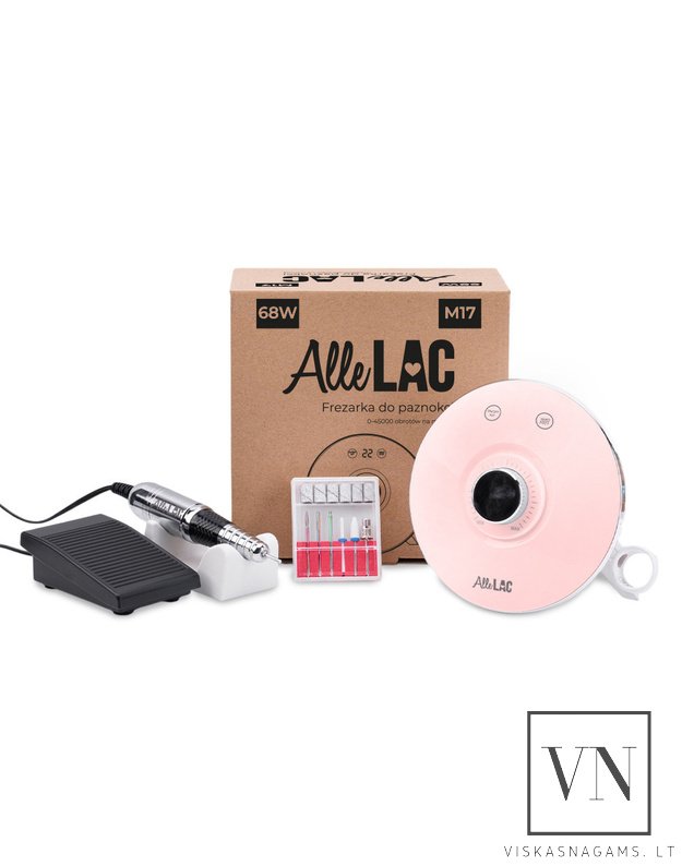 Nagų freza M17 PINK, 68W	 6