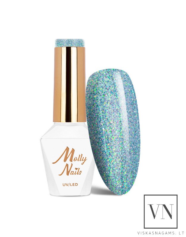 MOLLY NAILS šviesą atspindintis gelinis lakas, Nr.685