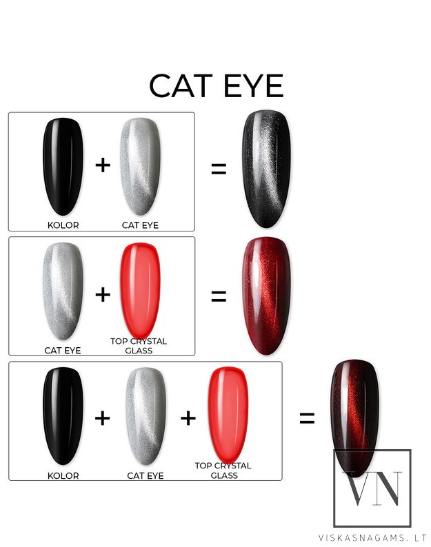 MOLLY NAILS CAT EYE magnetinis gelinis lakas, Nr.274 2