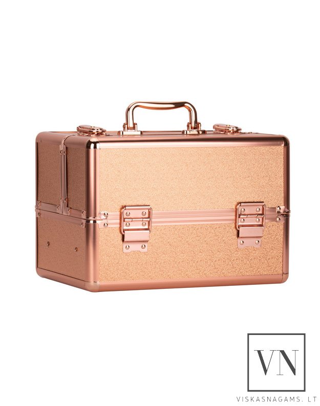 Kosmetinis lagaminas TOTAL ROSE GOLDEN M (20x30x20)