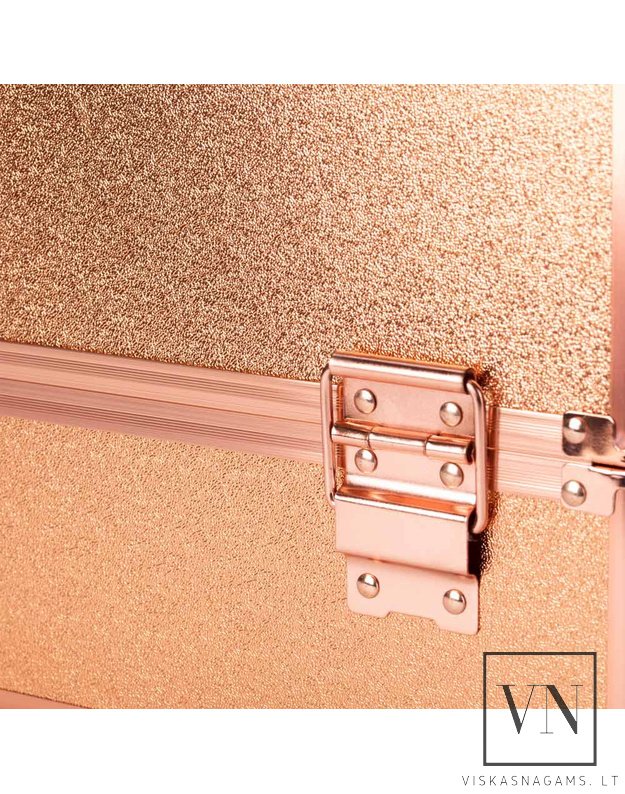 Kosmetinis lagaminas TOTAL ROSE GOLDEN M (20x30x20)