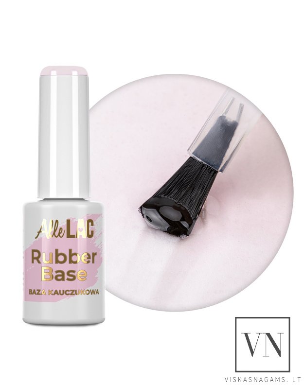 ALLELAC RUBBER BASE GENTLE KISS elastinga kaučiukinė bazė Nr.16, 7g