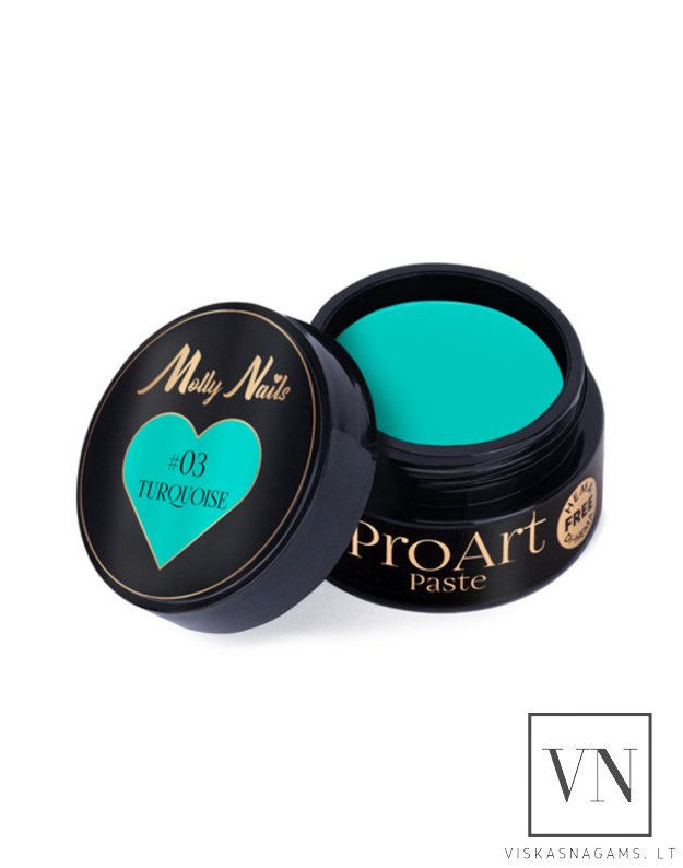 PROART dekoravimo pasta TURQUOISE, Nr.03 3