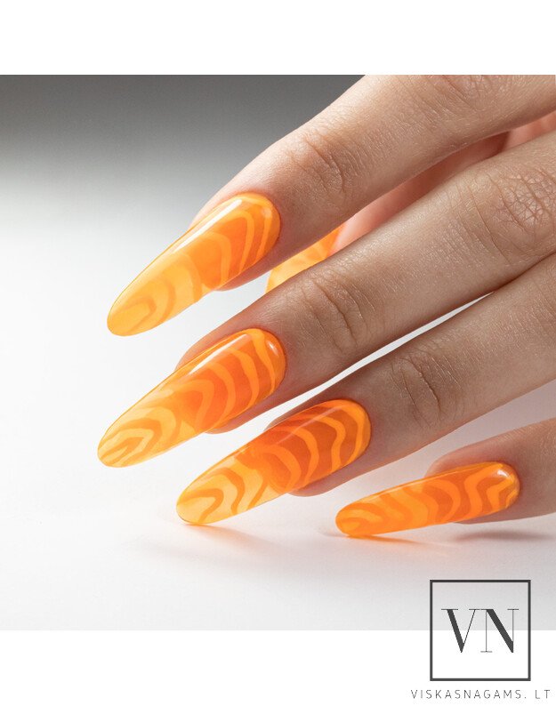 MOLLY LAC CRYSTAL GLASS ORANGE vitražinis viršutinis sluoksnis, 10g