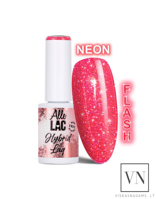 ALLELAC gelinis lakas FLASH PINK