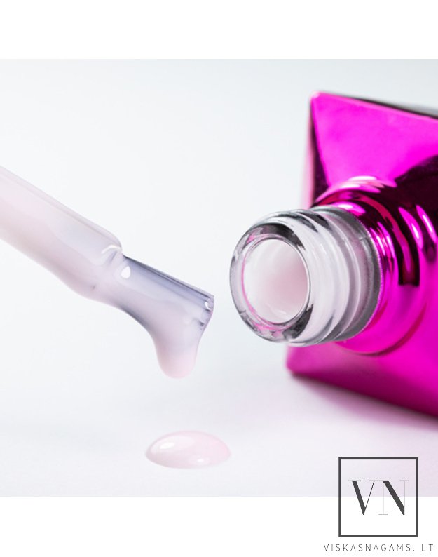 S.O.S. ANTIDOTUM RUBBER BASE MILKY BLUSH kaučiukinė bazė, 10g 3