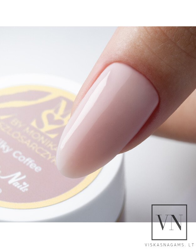 MOLLY NAILS BY MONIKA COFFEE tiksotropinis gelis, 15g 1