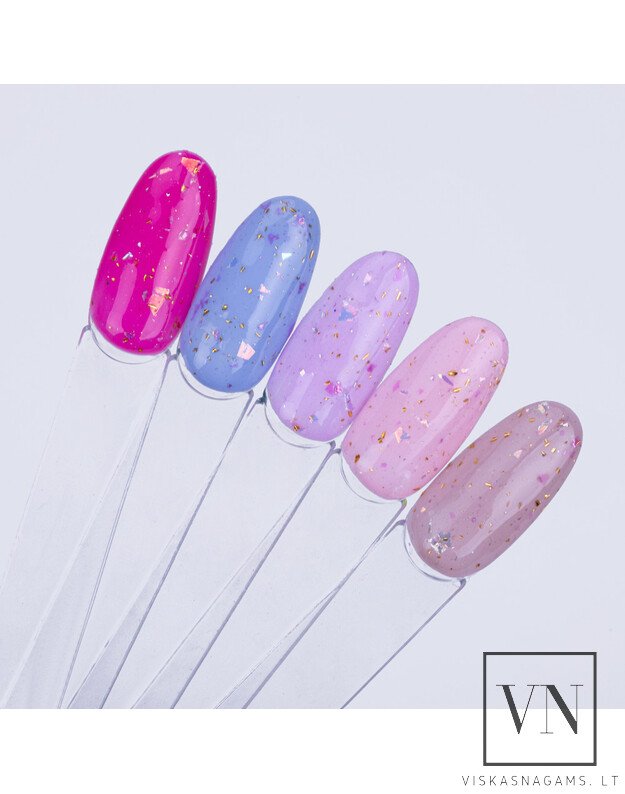 ALLELAC TOP VUITTONLAC HOLO  viršutinis sluoksnis su blizgučiu, 5g 3