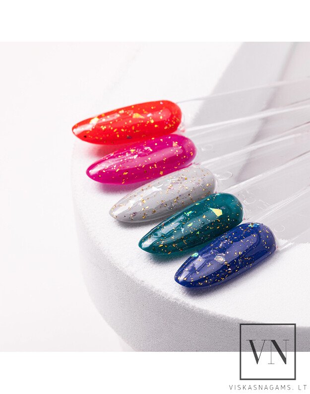 ALLELAC TOP VUITTONLAC HOLO  viršutinis sluoksnis su blizgučiu, 5g 4