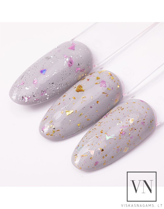 ALLELAC TOP VUITTONLAC HOLO  viršutinis sluoksnis su blizgučiu, 5g 7