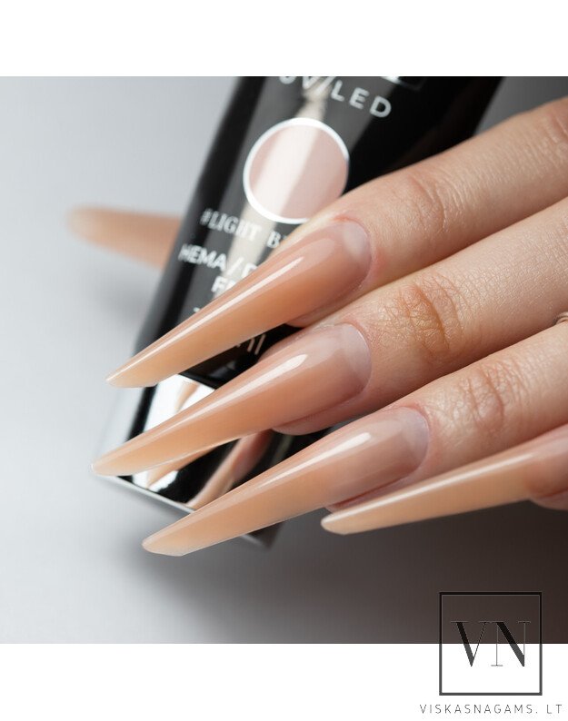 MOLLY NAILS POLYGEL poligelis LIGHT BROWN, 30ml