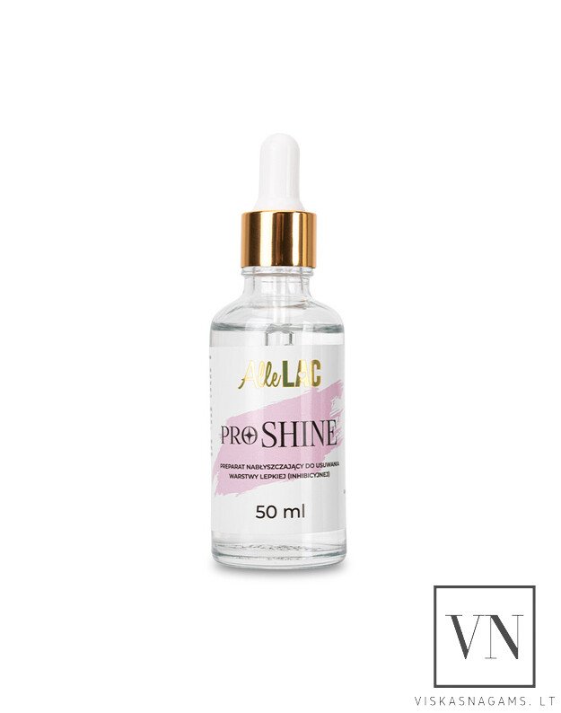 ALLELAC PRO SHINE lipnumo valiklis su pipete, 50ml
