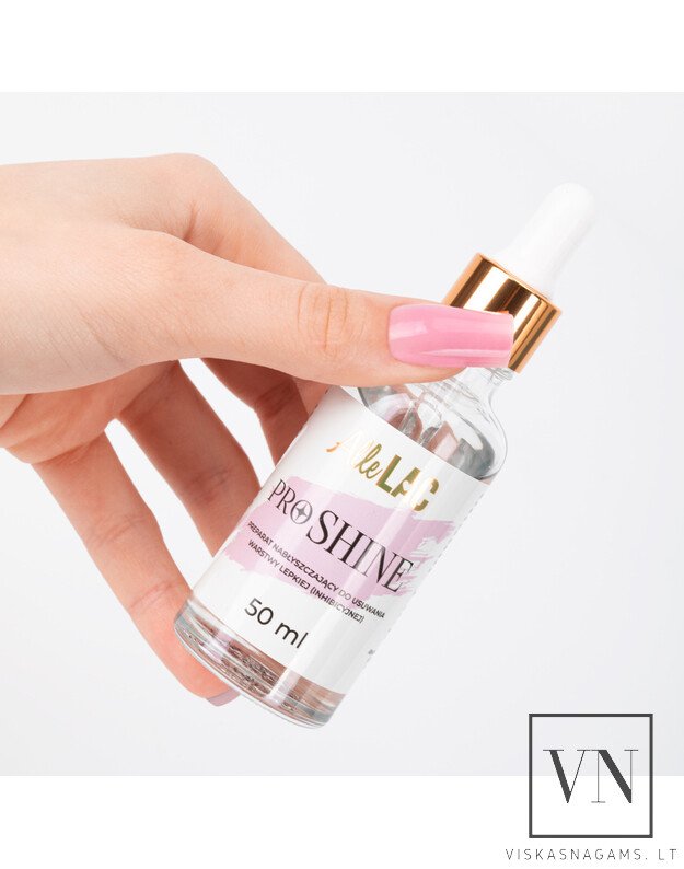 ALLELAC PRO SHINE lipnumo valiklis su pipete, 50ml 3