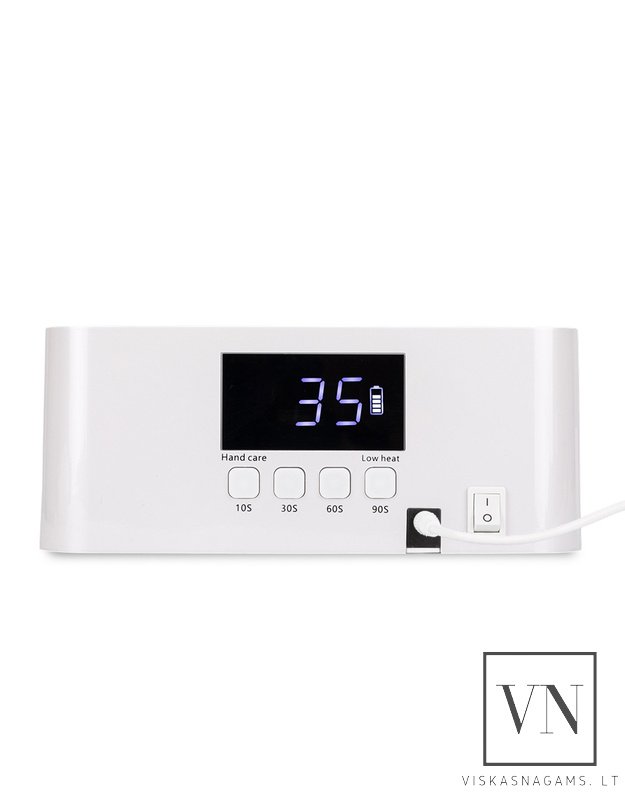 Nagų lempa LED/UV MOLLY V9 su veidrodiniu dugnu, 36W 2