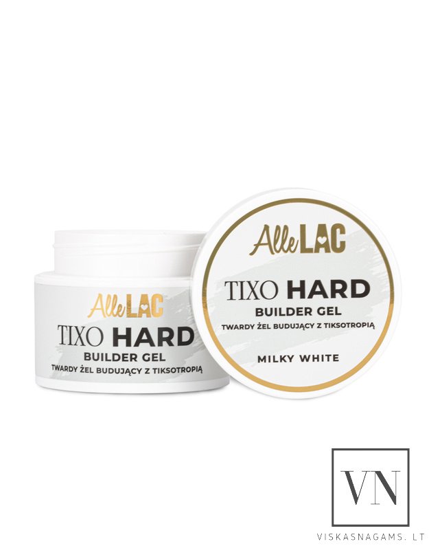 ALLELAC TIXO HARD MILKY WHITE kietasis tiksotropinis gelis, 45g 4