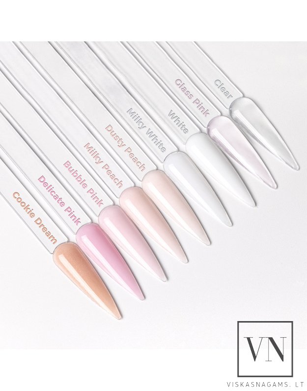 POLYGEL DELICATE PINK poligelis, 30g 4