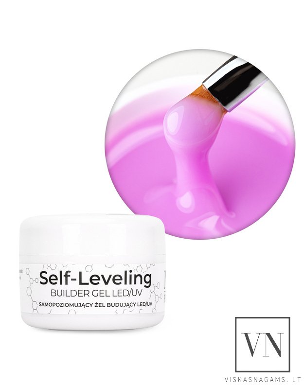 Gelis nagams savaime išsilyginantis NTN PREMIUM VIOLET, 30g