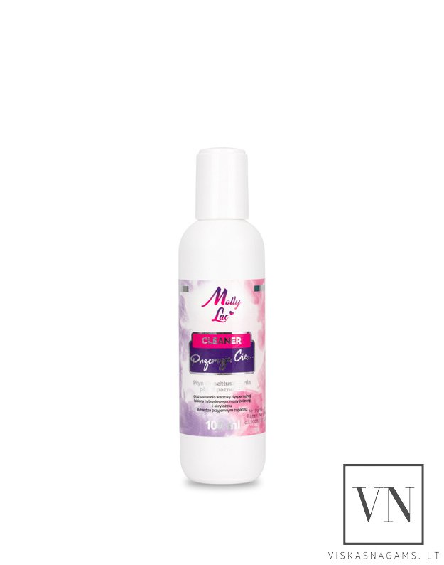 MOLLY CLEANER lipnumo valiklis ir nuriebalintojas, 100ml