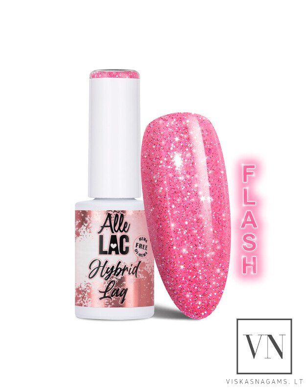 ALLELAC gelinis lakas FLASH LIGHT PINK