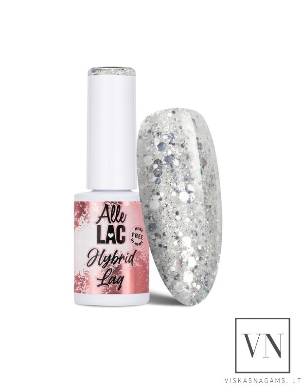 ALLELAC gelinis lakas SILVER GLITTER