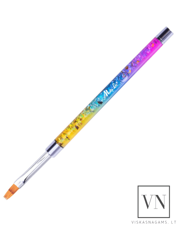 Molly RAINBOW teptukas nagų dailei OMBRE, (7/14mm)