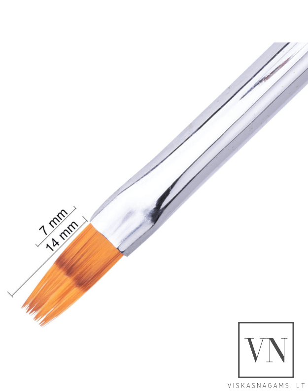 Molly RAINBOW teptukas nagų dailei OMBRE, (7/14mm) 1