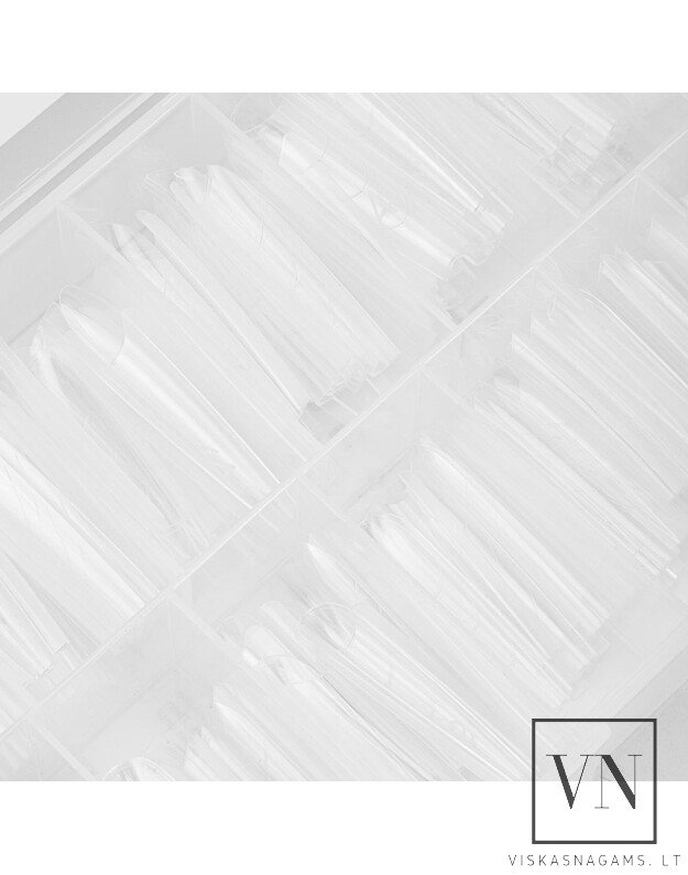 Dvigubos viršutinės polygelio formos COFFIN W555, 240vnt. 2